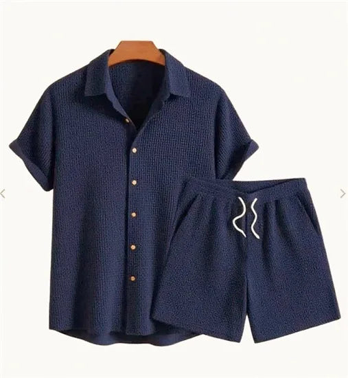 LAURENT MONACO | CONJUNTO DE VERANO DE PUNTO PARA HOMBRES
