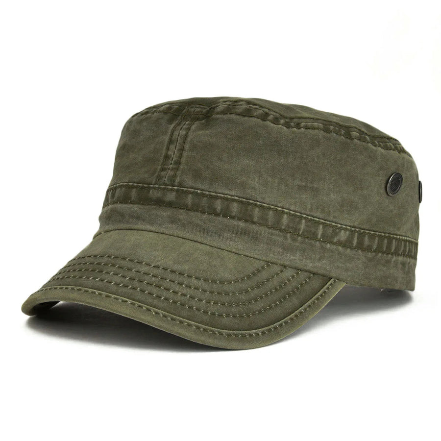 Manenti – Gorra de béisbol plana ajustable