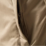 Chaqueta Bomber de Hombre con Cremallera y Cuello de Canalé y Bolsillos Frontales