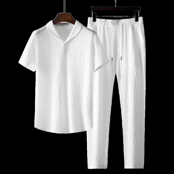 Conjunto AnaJosé™: polo y pantalón de algodón