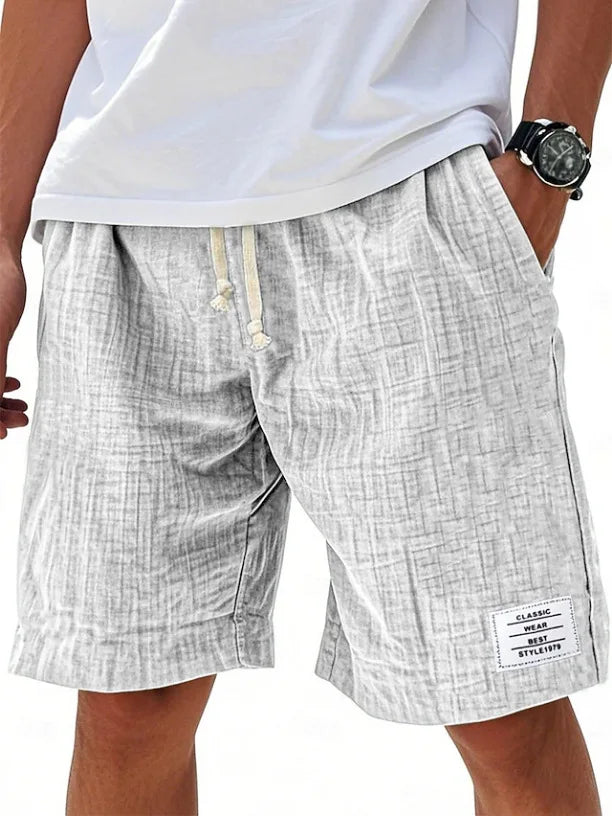LAURENT MONACO | PANTALONES CORTOS ELEGANTES DE VERANO PARA HOMBRES