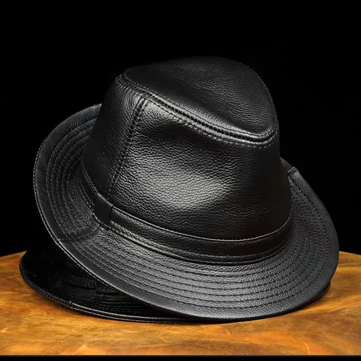 El sombrero de cuero Kensington