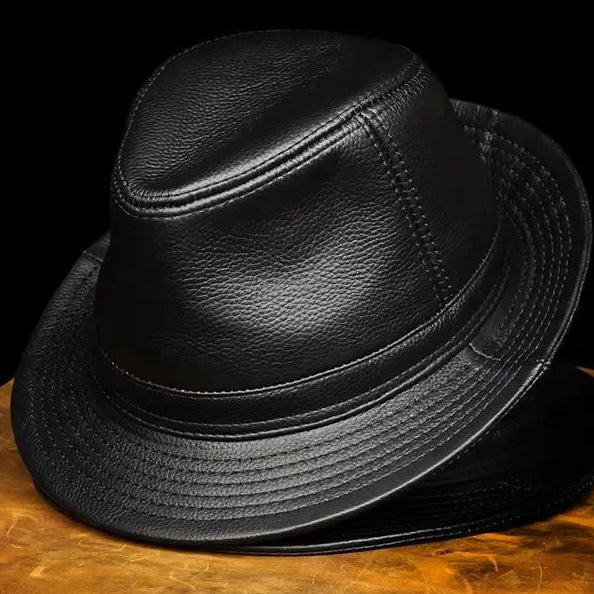 El sombrero de cuero Kensington