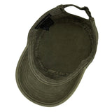 Manenti – Gorra de béisbol plana ajustable
