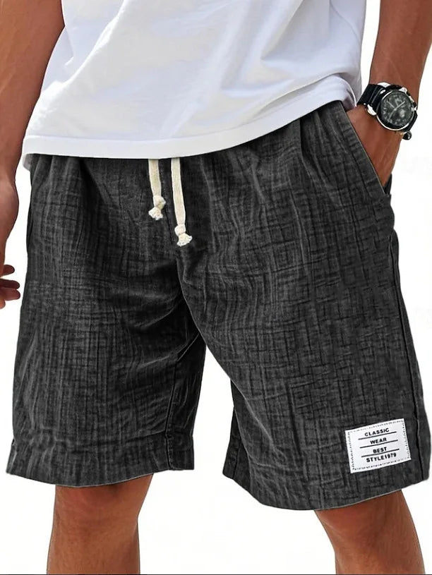 LAURENT MONACO | PANTALONES CORTOS ELEGANTES DE VERANO PARA HOMBRES