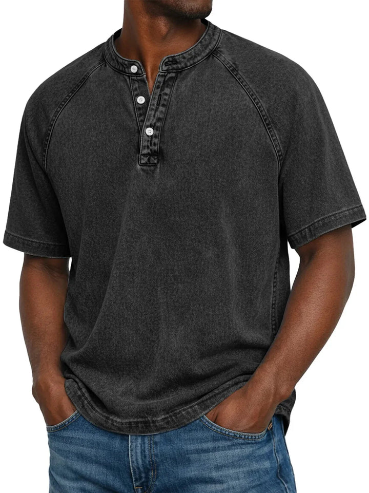 Leblanc™ | Camisa vintage abotonada para hombre