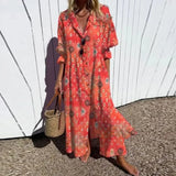 Ana&José | VESTIDO MAXI ESTAMPADO PARA MUJER