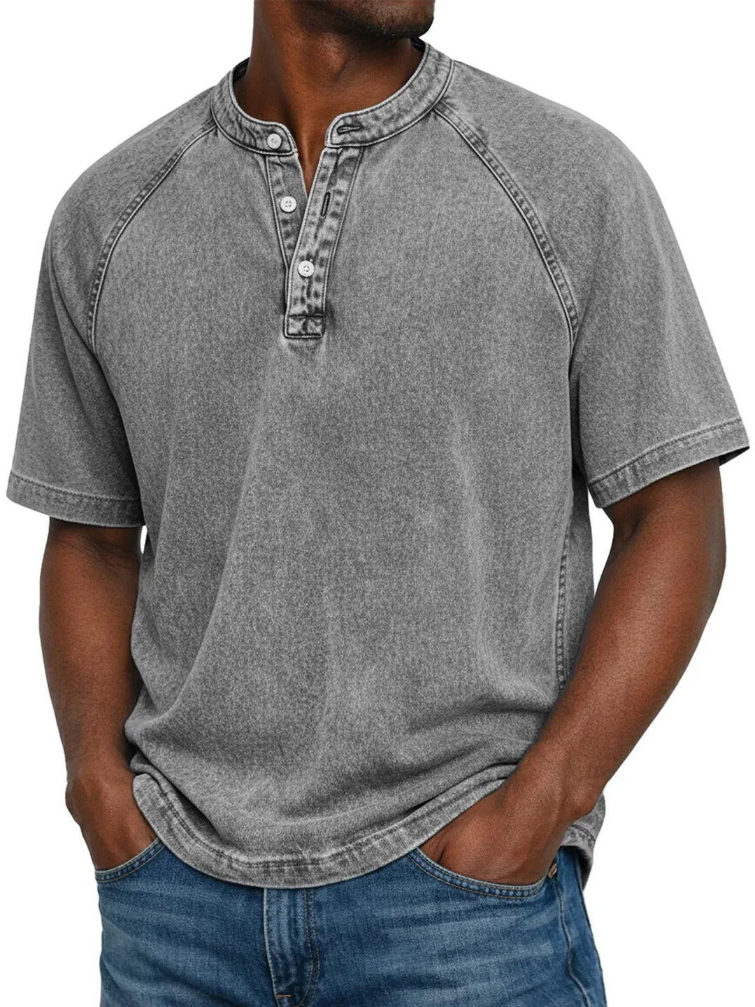 Leblanc™ | Camisa vintage abotonada para hombre