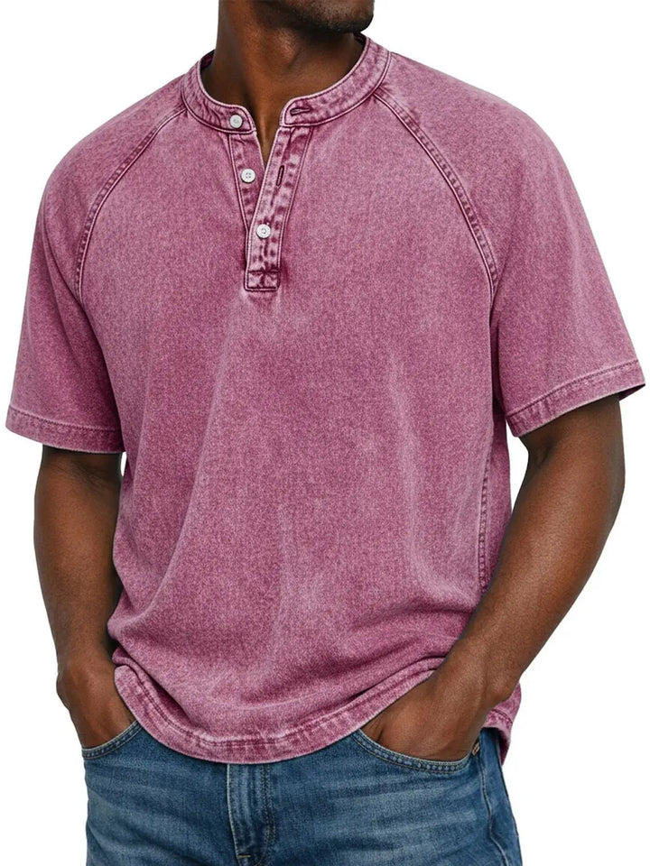 Leblanc™ | Camisa vintage abotonada para hombre