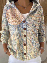 Ana&José | CHALECO CON CAPUCHA PATCHWORK PARA MUJER