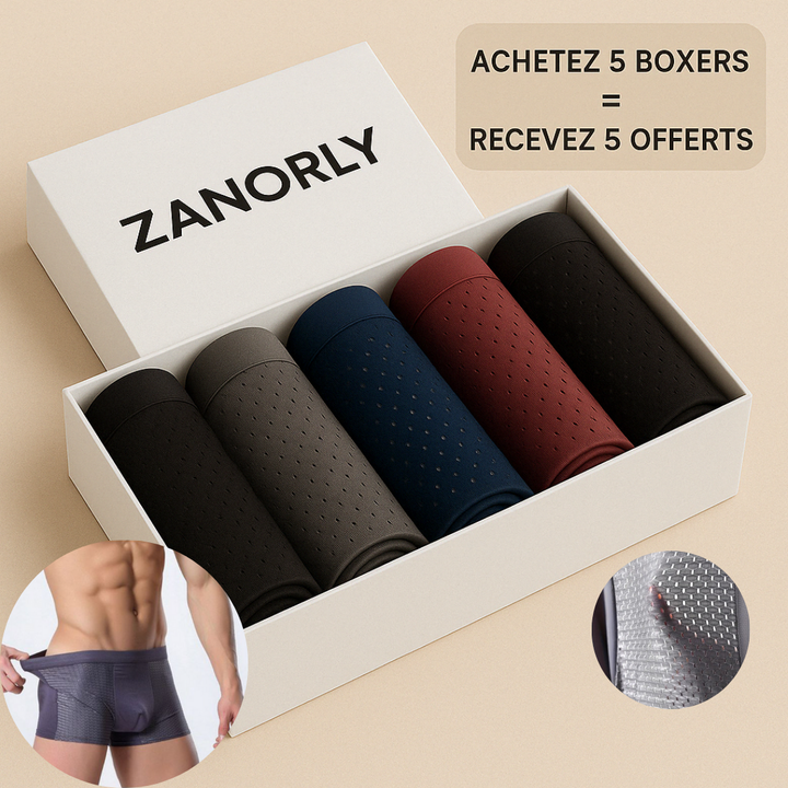 Zanorly™ Boxers Ecológicos de Bambú – Suavidad, Transpirabilidad y Confort Duradero