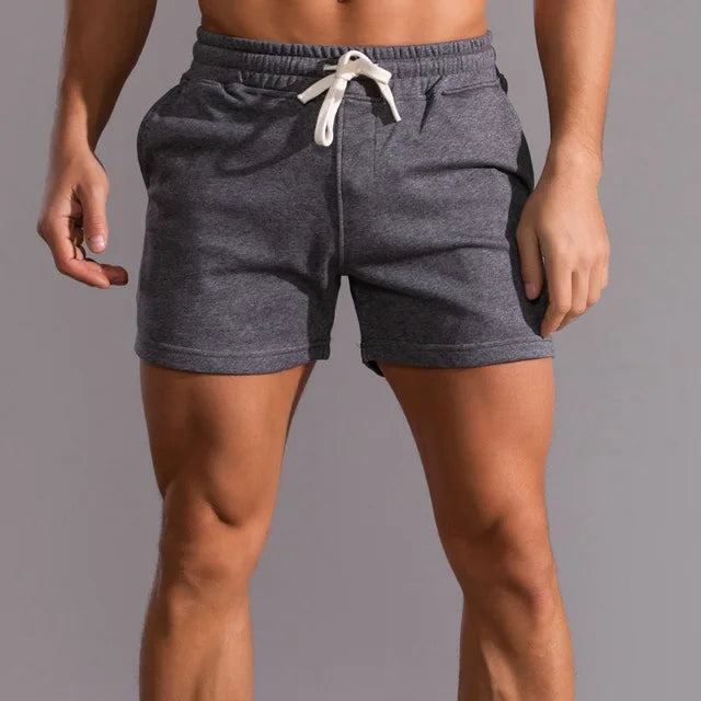Pantalones Cortos Jogger con Bolsillos para Hombres