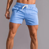Pantalones Cortos Jogger con Bolsillos para Hombres