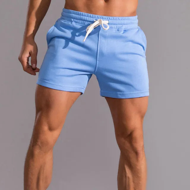 Pantalones Cortos Jogger con Bolsillos para Hombres