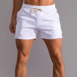 Pantalones Cortos Jogger con Bolsillos para Hombres