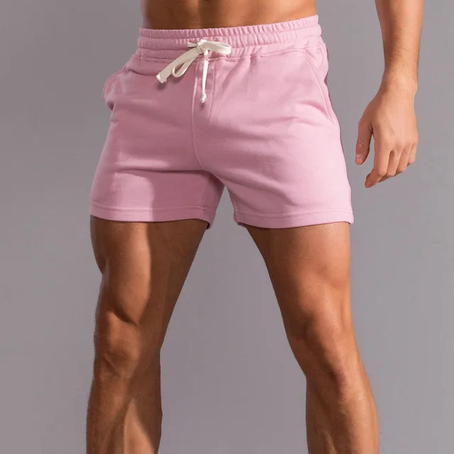 Pantalones Cortos Jogger con Bolsillos para Hombres