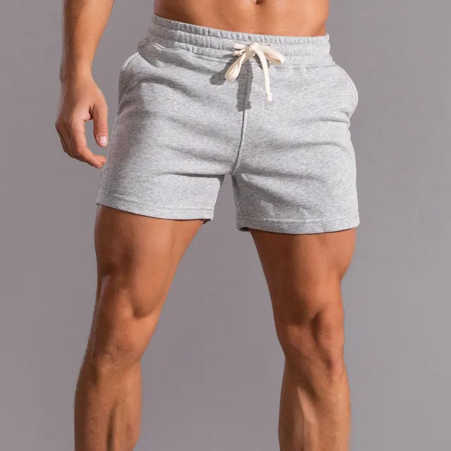 Pantalones Cortos Jogger con Bolsillos para Hombres