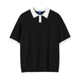 AnaJosé™ Polo de manga ancha para hombre