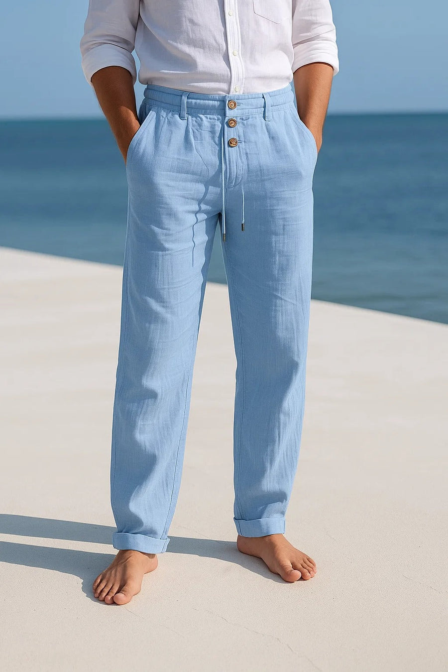 Ana&José™ | PANTALÓN DE VERANO EN LINO LIGERO