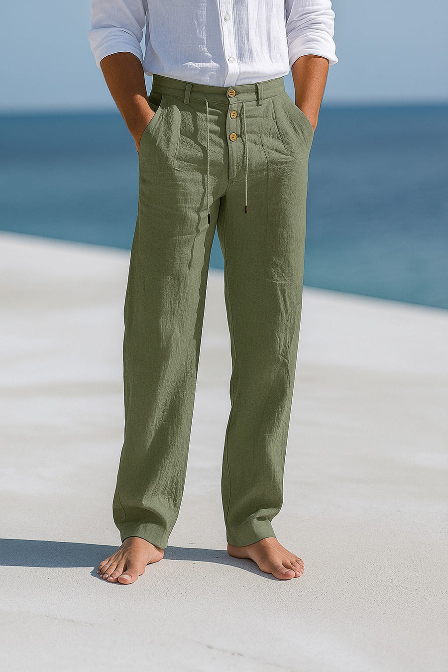 Ana&José™ | PANTALÓN DE VERANO EN LINO LIGERO