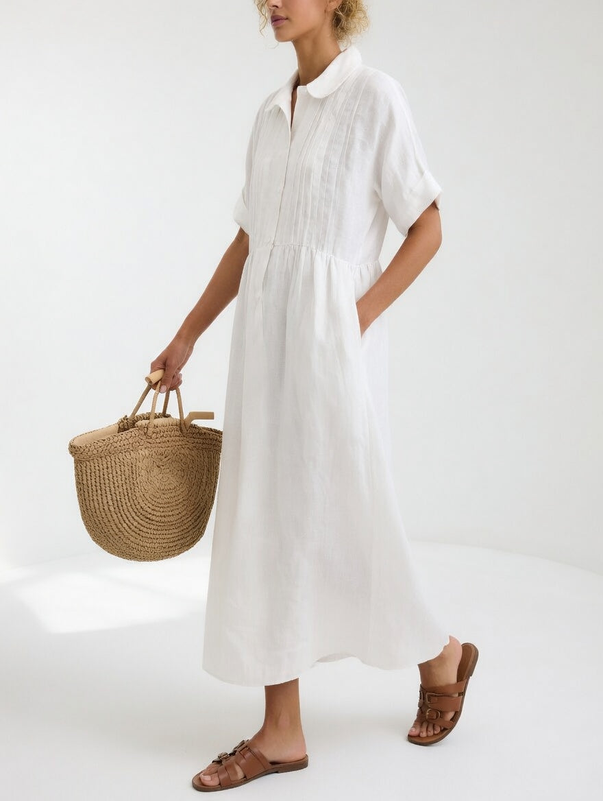 Ana&José™ | Vestido camisero fluido de verano