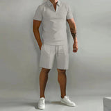 Conjunto de Polo y Pantalones Cortos Elegante para Hombres | Finn
