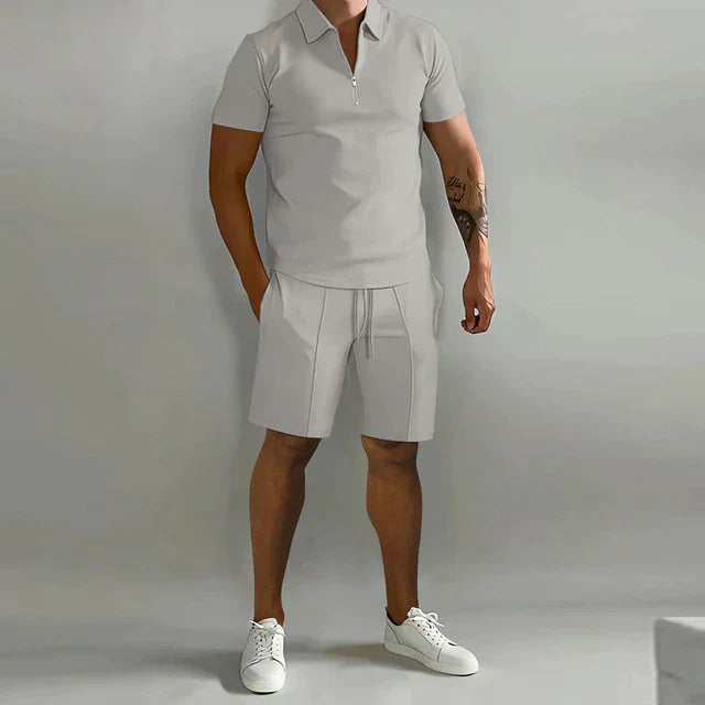 Conjunto de Polo y Pantalones Cortos Elegante para Hombres | Finn