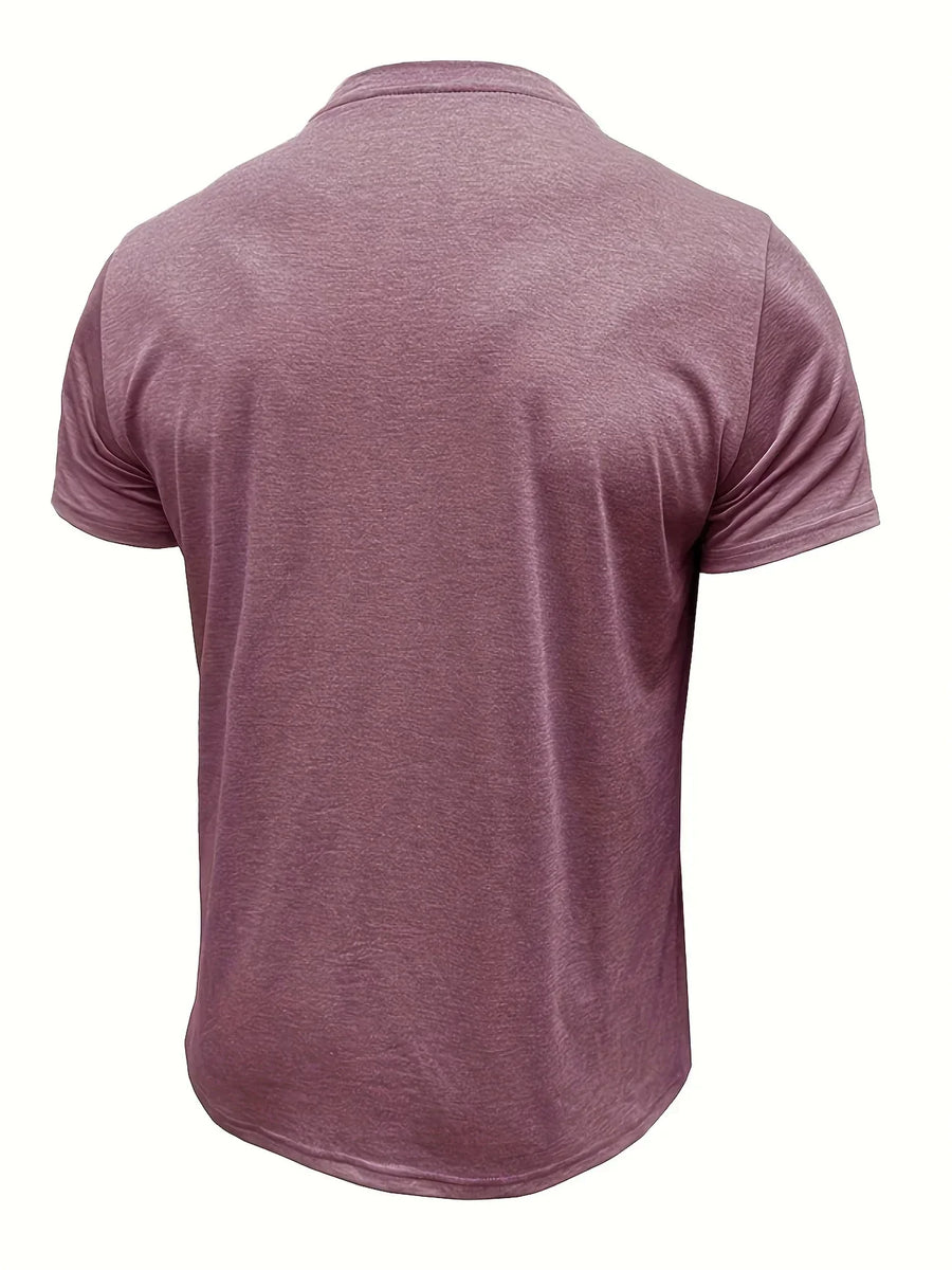 AnaJosé™ — Camiseta elegante de cuello redondo con bolsillo