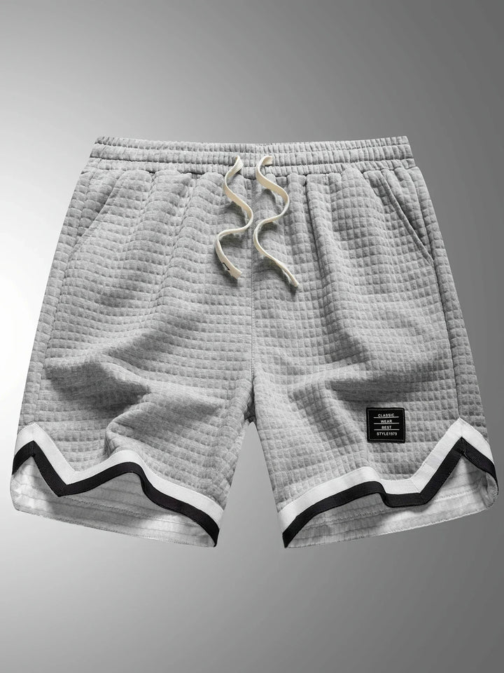 Nikifor - Pantalones Cortos Transpirables con Cuerda en la Cintura