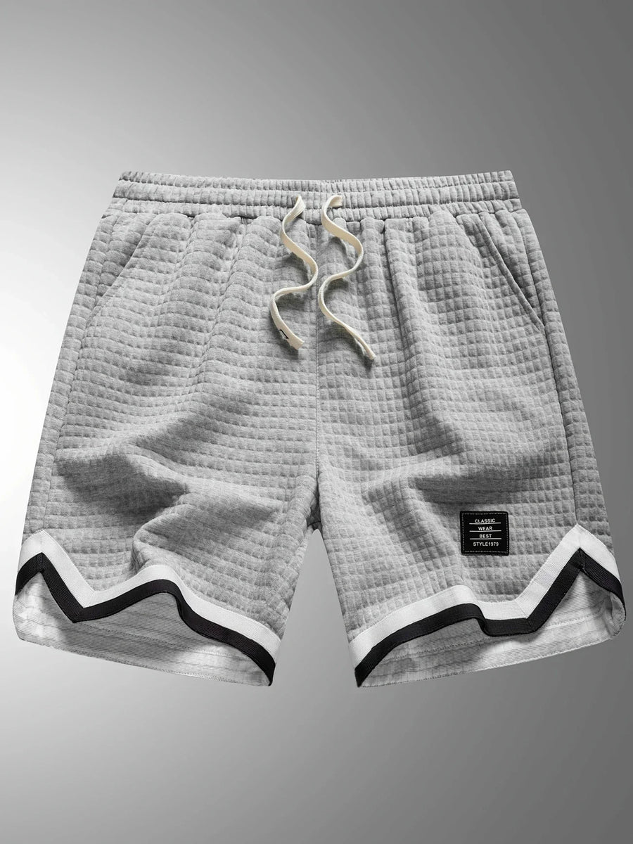 Nikifor - Pantalones Cortos Transpirables con Cuerda en la Cintura