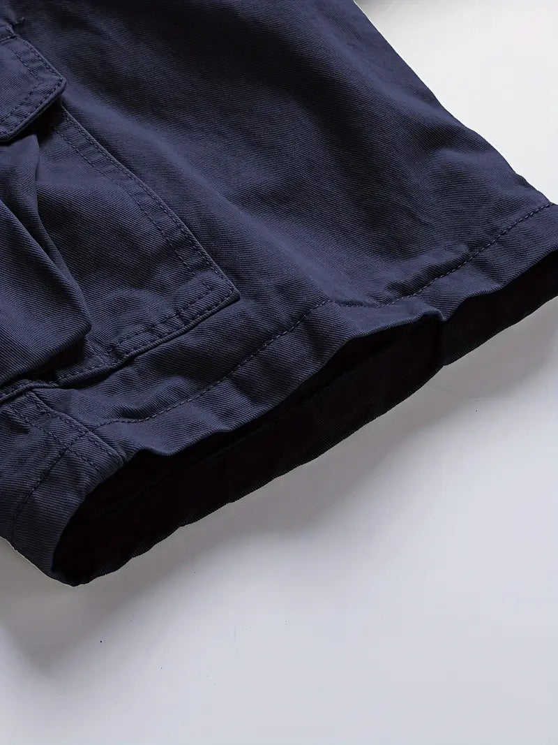 Mauro - Pantalones Cortos Elegantes con Múltiples Bolsillos