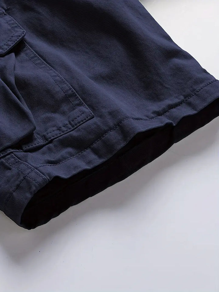 Mauro - Pantalones Cortos Elegantes con Múltiples Bolsillos