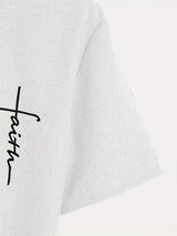 Elliott – Camisa Elegante de Manga Corta con Cuello Alto