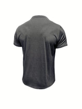 AnaJosé™ — Camiseta elegante de cuello redondo con bolsillo