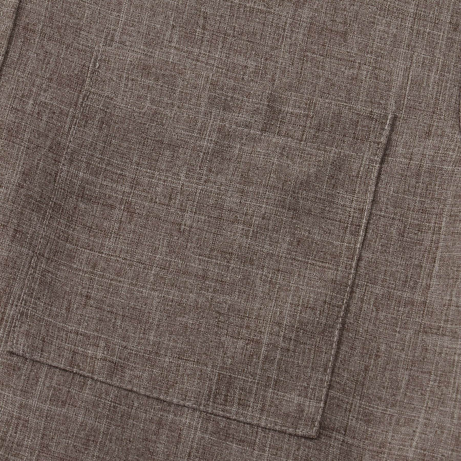 AnaJosé™ — Camisa lisa de algodón con botones