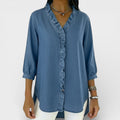 Elena™ | Blusa elegante con volantes