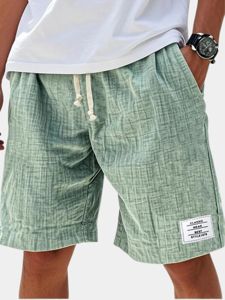 LAURENT MONACO | PANTALONES CORTOS ELEGANTES DE VERANO PARA HOMBRES