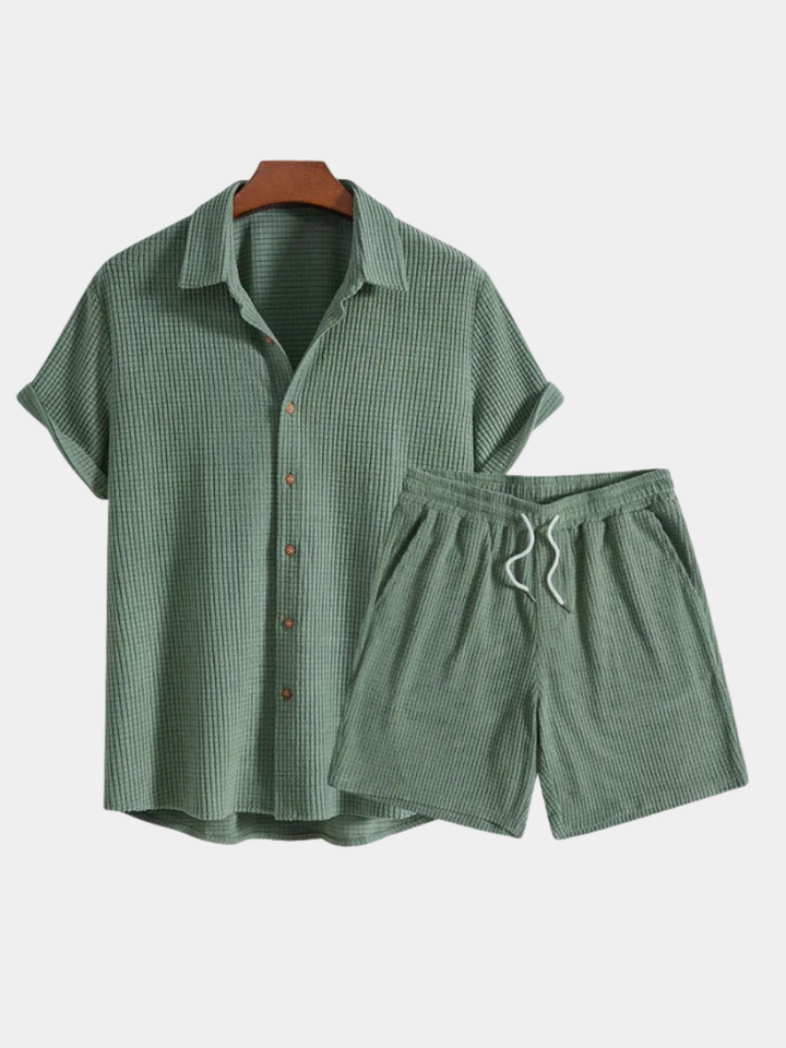 LAURENT MONACO | CONJUNTO DE VERANO DE PUNTO PARA HOMBRES