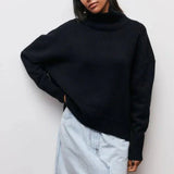 Aija - Jersey de cuello alto oversize