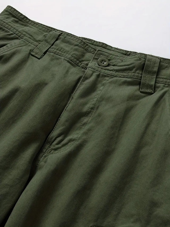 Mauro - Pantalones Cortos Elegantes con Múltiples Bolsillos