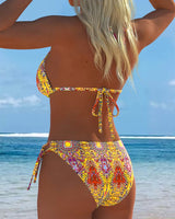 Ana&José | CONJUNTO DE TANKINI ESTAMPADO MULTICOLOR PARA MUJER