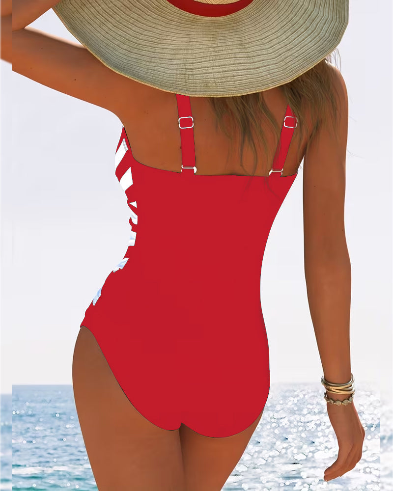 Ana&José | CONJUNTO DE TANKINI ESTAMPADO PARA MUJER