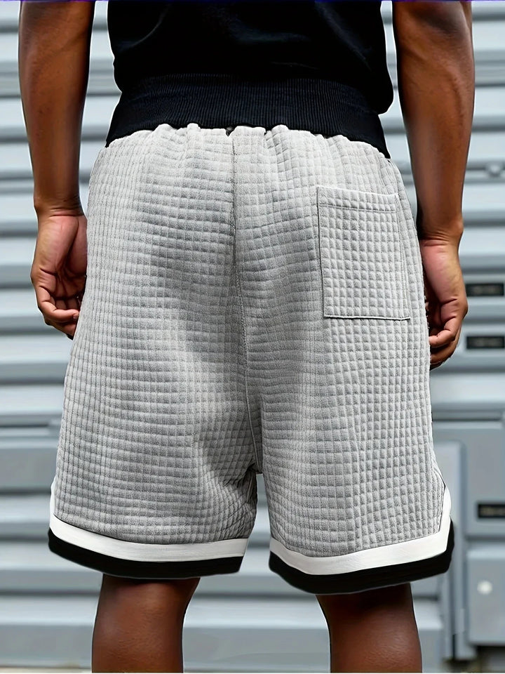 Nikifor - Pantalones Cortos Transpirables con Cuerda en la Cintura