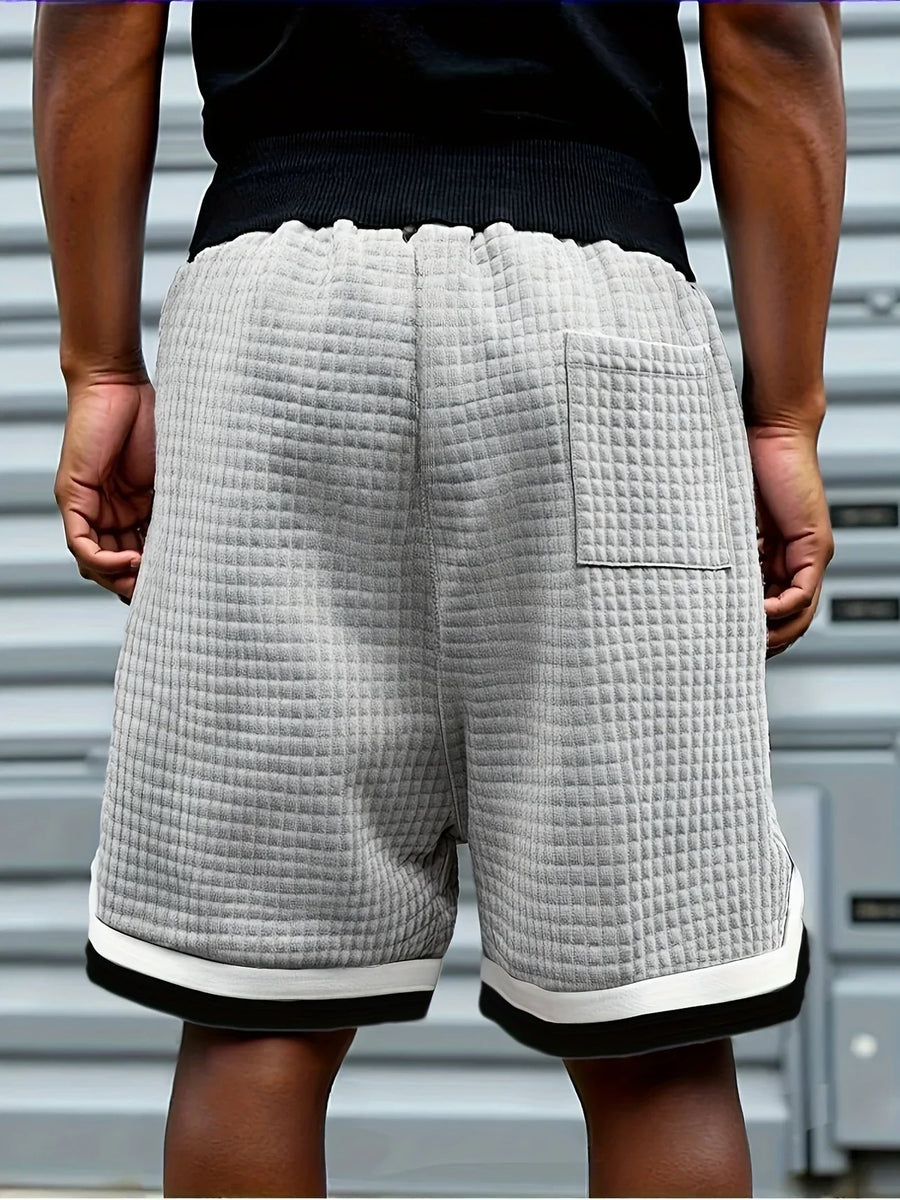 Nikifor - Pantalones Cortos Transpirables con Cuerda en la Cintura