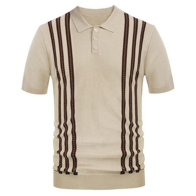 AnaJosé™ — Polo casual rayado