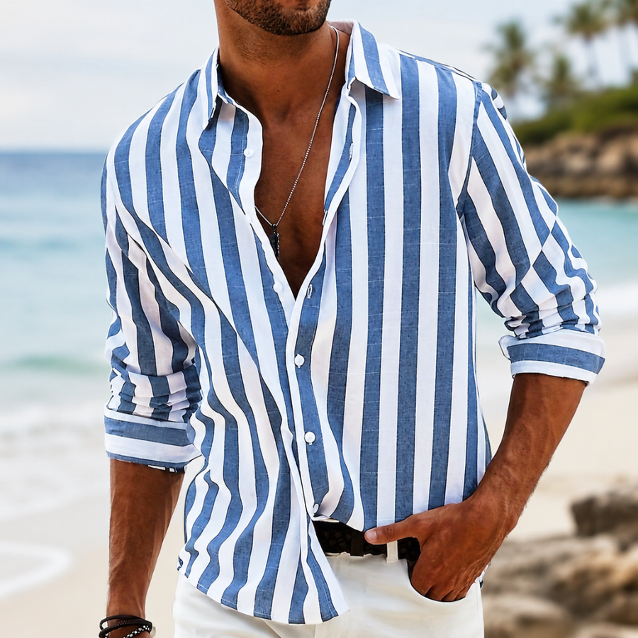 Ana&José™ | Camisa de rayas Riviera