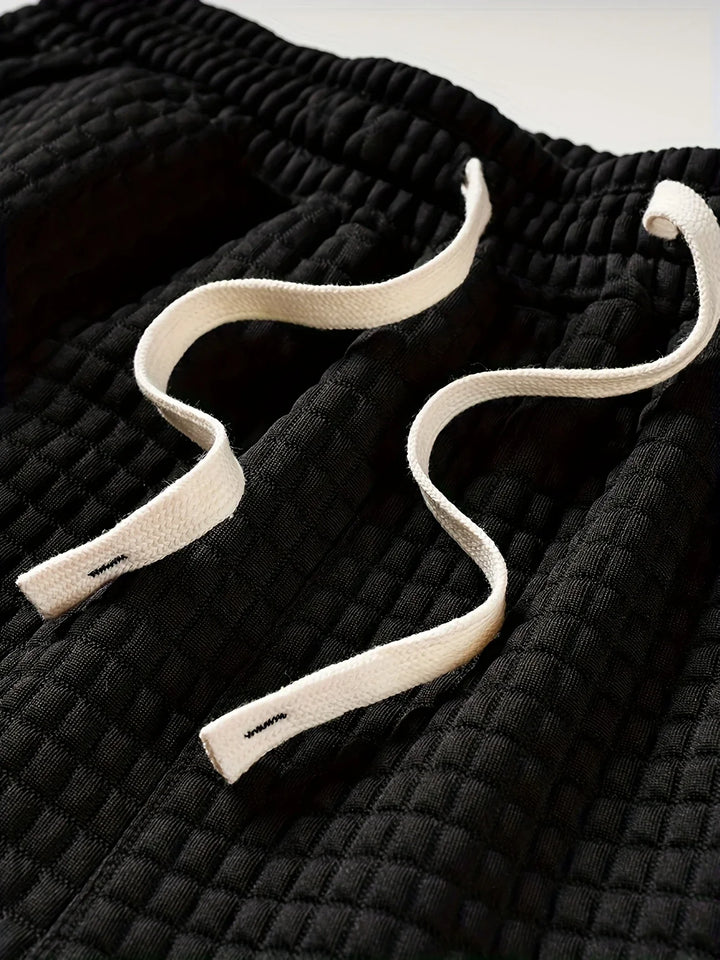 Nikifor - Pantalones Cortos Transpirables con Cuerda en la Cintura