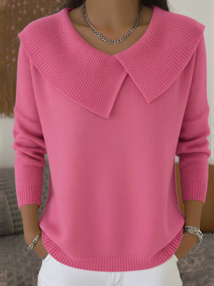 Ana&José | JERSEY DE CUELLO CLÁSICO PARA MUJER