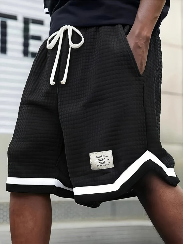 Nikifor - Pantalones Cortos Transpirables con Cuerda en la Cintura