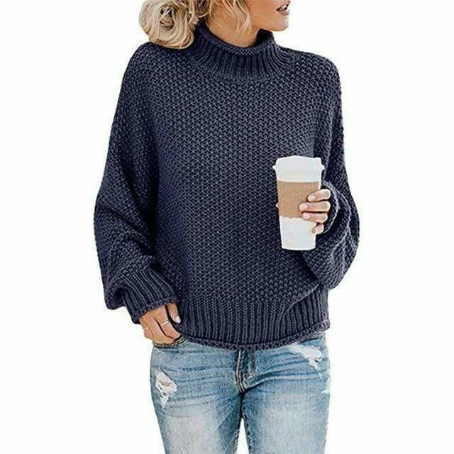 Ana&José | JERSEY DE CUELLO ALTO PARA MUJER